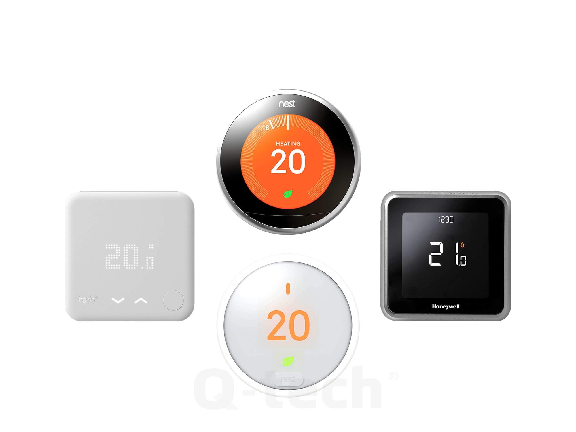 termostatos nest honeywell tado q-tech