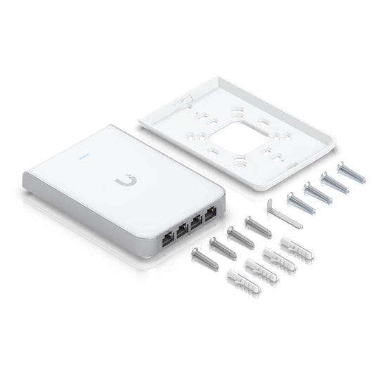 Ubiquiti Unifi WiFi Access Point U6 In-Wall contenido de la caja