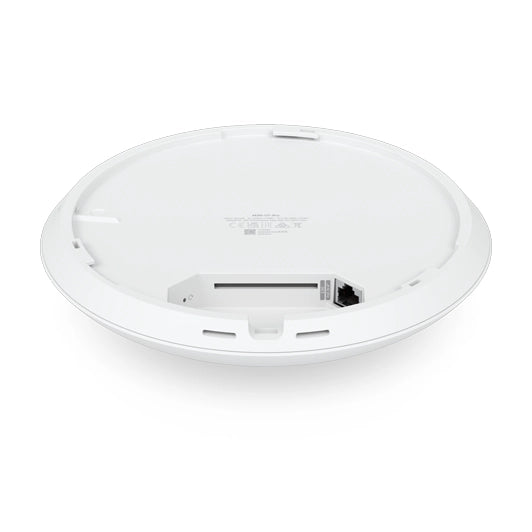 Ubiquiti Unifi WiFi Access Point U7 Pro punto wifi blanco plato vista inferior posterior