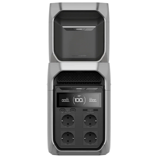 Estación de energia portatil EcoFlow DELTA 3 Plus con batería adicional inteligente - Q-Tech®