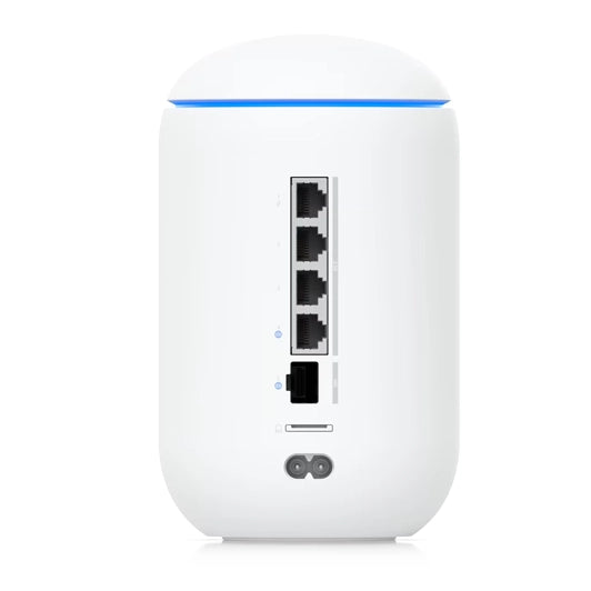 Unifi Dream Router UDR 7 - vista trasera - Q-Tech® 2025 2026