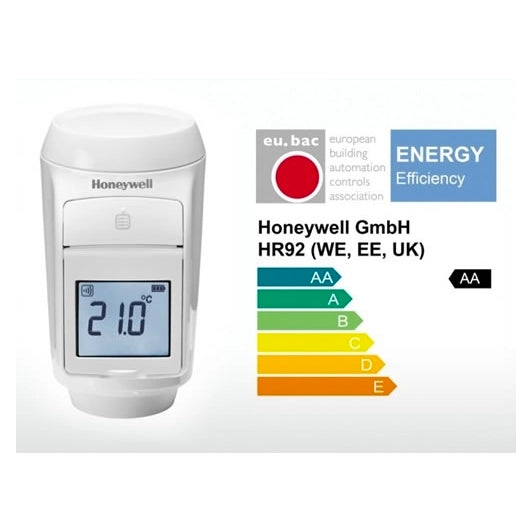 Termostato de radiador electrónico radiofrec. de Honeywell HR92WE