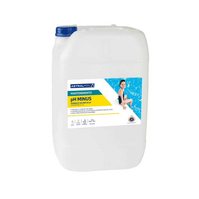 Minorador pH líquido AstralPool 15% - Q-Tech ® 