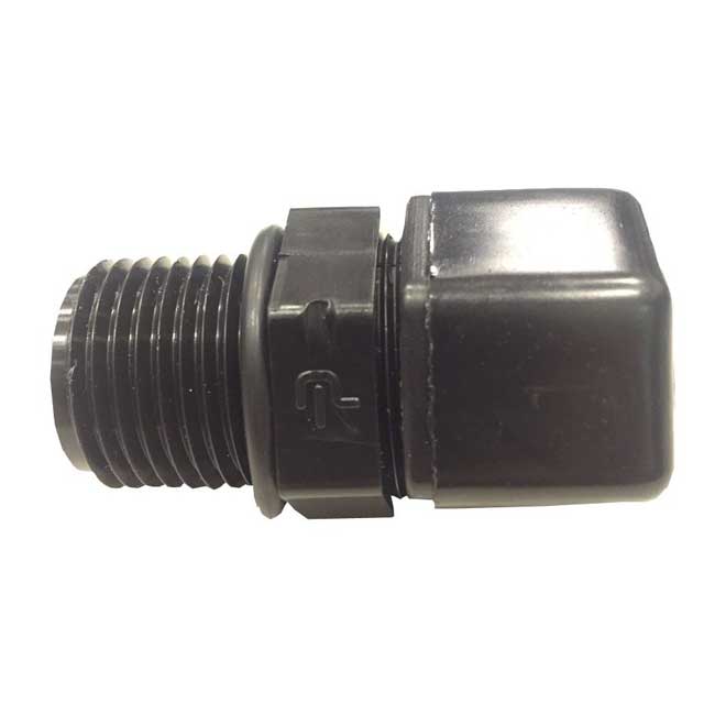 Portaelectrodos PE 12M/M-1/2" ref 4408040604 vista lateral Q-Tech ® 2024 2025