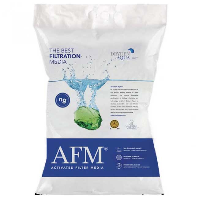 Vidrio filtrante activo AFM® ng - bolsa de 11kg - Q-Tech ®