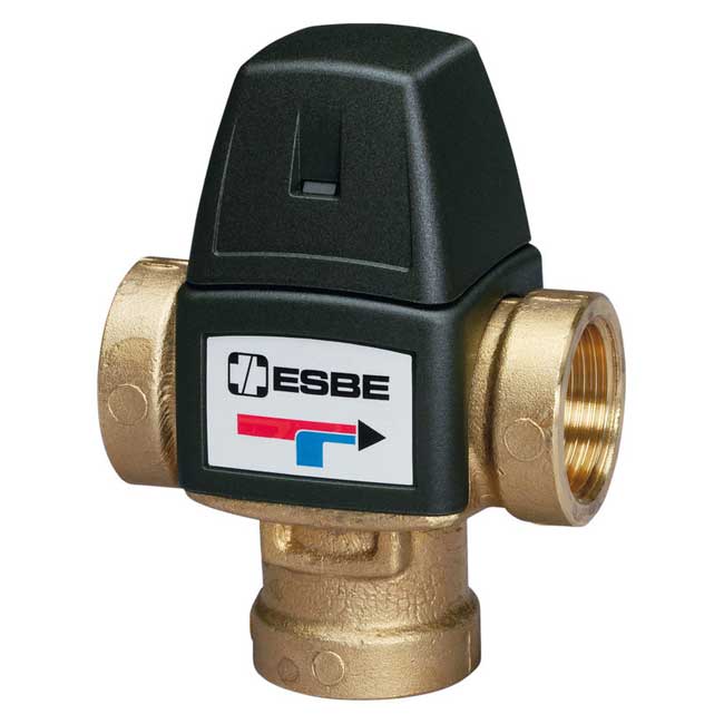 Válvula mezcladora termostática ESBE serie VTA320 - Q-Tech ®