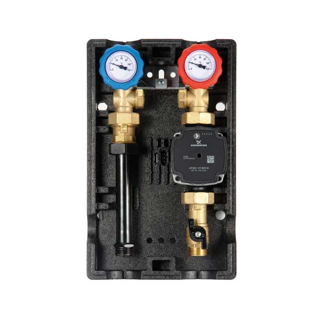 Grupo hidráulico de impulsión directo con aislamiento y bomba electrónica - Q-Tech ® 2024 2025