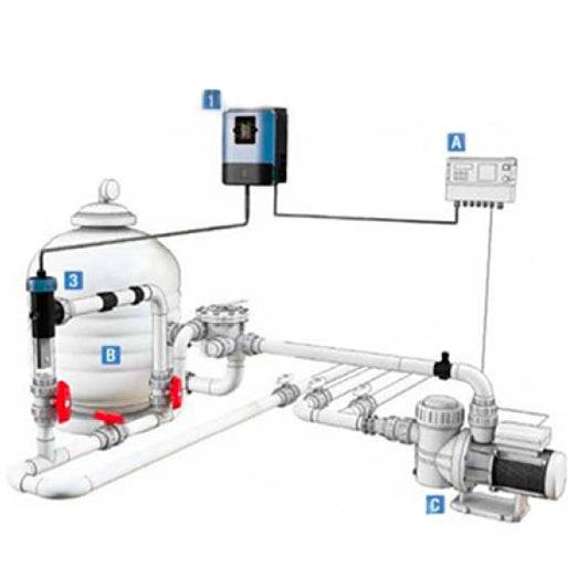 Clorador Salino Neosal Hayward - Q-Tech ® 