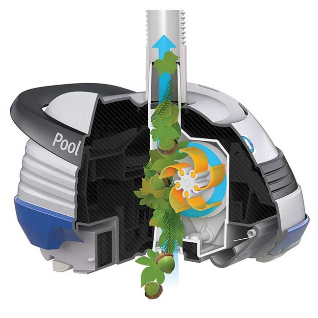 Limpiafondos automático PoolVac V-Flex de Hayward funcionamiento - Q-Tech ®
