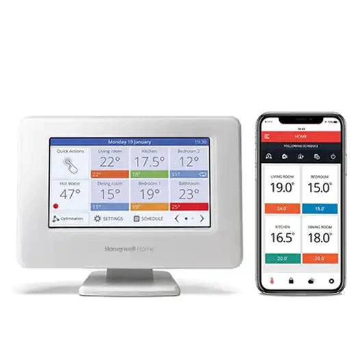 Controlador Central Honeywell evohome Pack - Q-Tech ®
