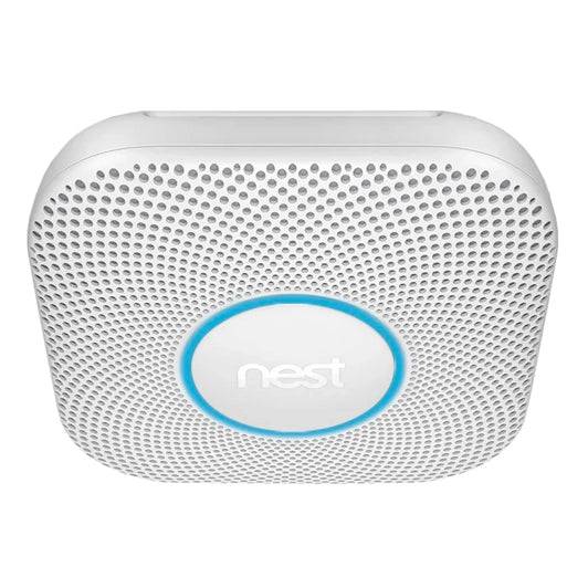Nest Protect detector de humo y CO (Monóxido de Carbono) - vista diagonal - Q-Tech ® 2025