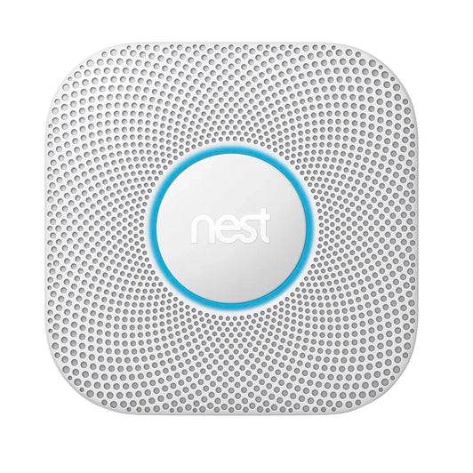 Nest Protect detector de humo y CO (Monóxido de Carbono) - vista frontal - Q-Tech ® 2025