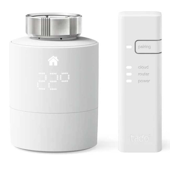 Kit de Inicio – Cabezal Termostático Inteligente V3+ tadoº - Q-Tech ®