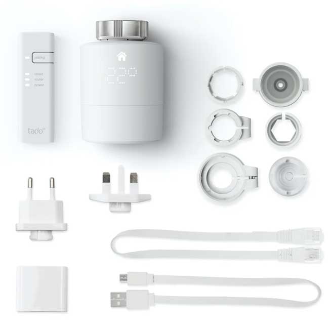 Kit de Inicio – Cabezal Termostático Inteligente V3+ tadoº - Q-Tech ®