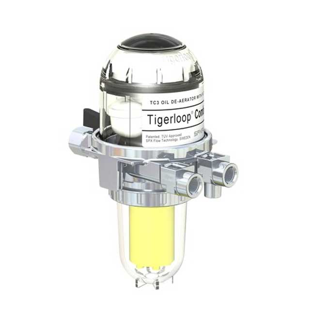 Purgador de aire TigerLoop Combi 3 TC3 110 con filtro y válvula incorporado - Q-Tech ® 