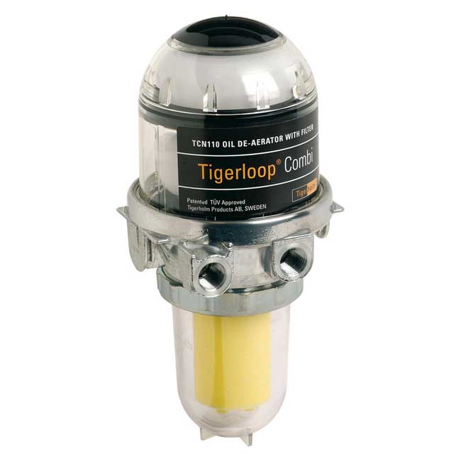 Purgador de aire TigerLoop Combi con filtro incorporado - Q-Tech ®