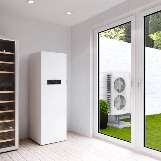 Bomba de calor Vitocal 111-S de Viessmann para ACS y Calefacción - Q-Tech ®