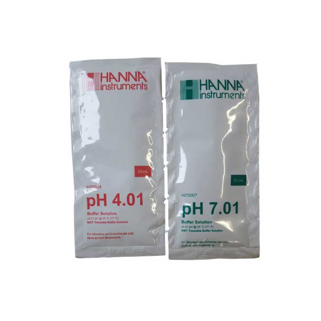 Soluciones tampón pH 4 y pH 7 para pH Expert y pH Perfect de Zodiac - Q-Tech ®