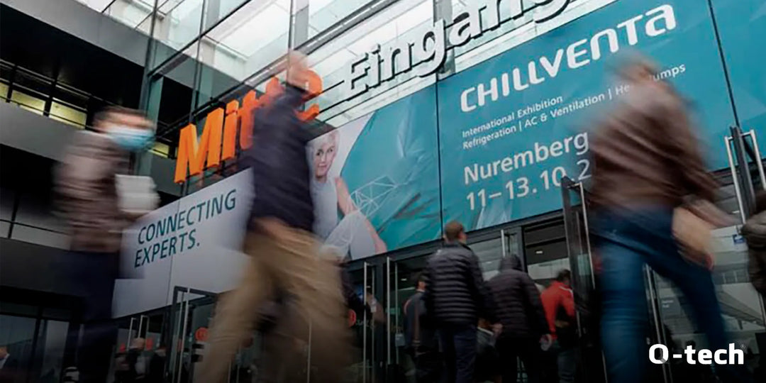 Q-Tech en Chillventa Núremberg 2026: 6 novedades en refrigerantes R290 y A2L, bombas de calor y F-Gas 2027