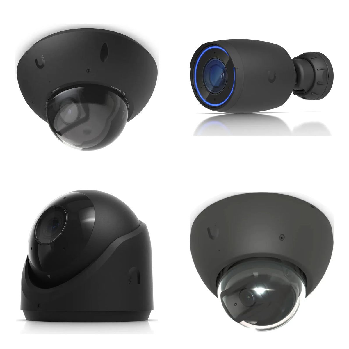 Cámaras UniFi de Ubiquiti: G6 Pro Dome, AI Pro, G6 Turret y AI Dome