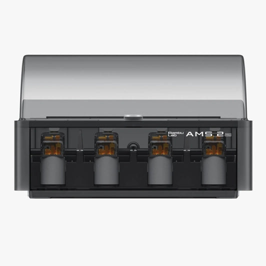 Bambu Lab AMS 2 Pro - Sistema automático de materiales vista sin filamento - Q-Tech® 2026