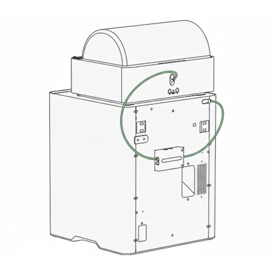 Bambu Lab Buffer de filamentos - PS2 conexión posterior - Q-Tech® 2026