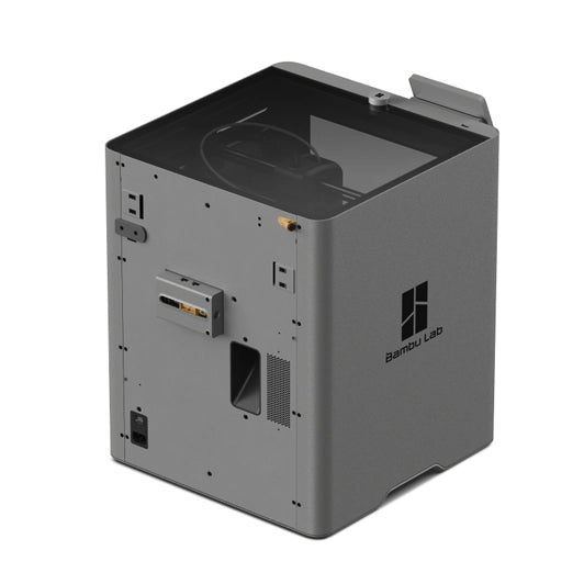 Bambu Lab Impresora 3D P2S visión superior y posterior - Q-Tech® 2026