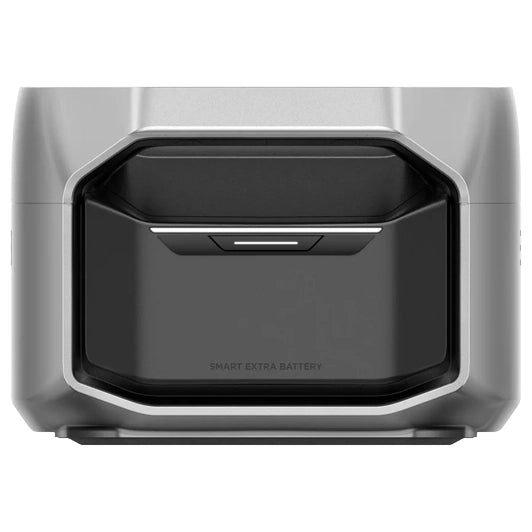Batería adicional inteligente EcoFlow DELTA Pro 3 vista frontal - Q-Tech® 2026