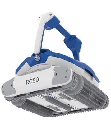 Robot Limpiafondos BWT RC50 vista inferior - Q-Tech 2025 