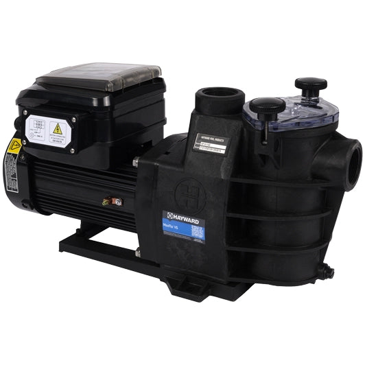 Bomba de velocidad variable MaxFlo® VS Hayward vista lateral completa - Q-Tech® 2026