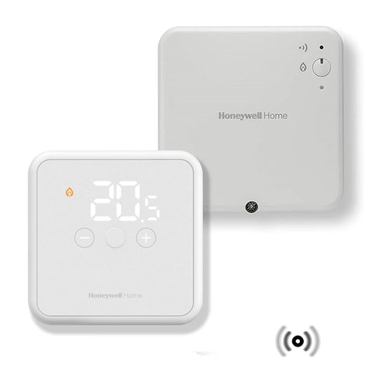 Honeywell Resideo Termostato ambiente digital DT4R inalámbrico OpenTherm BLANCO