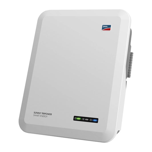 Inversor fotovoltaico Sunny Tripower Smart Energy híbrido SMA vista lateral - Q-Tech 2026