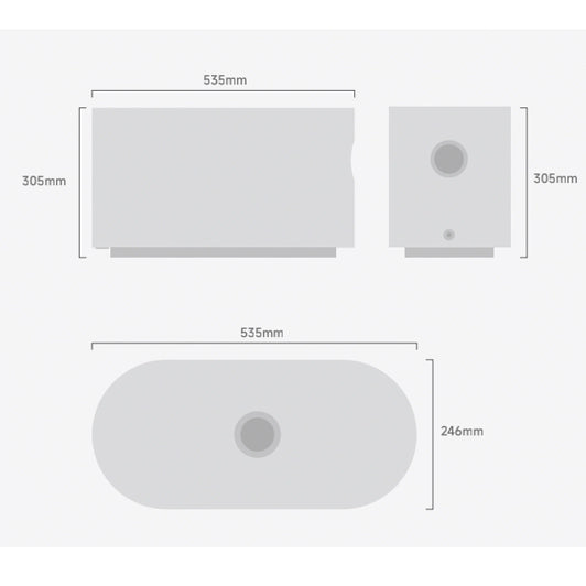 Bomba para Piscina Inverter Aquagem Invermaster - dimensiones - Q-Tech® 2026