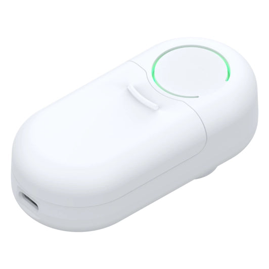 Sensor de consumo de agua Homewizard vista diagonal - Q-Tech 2025