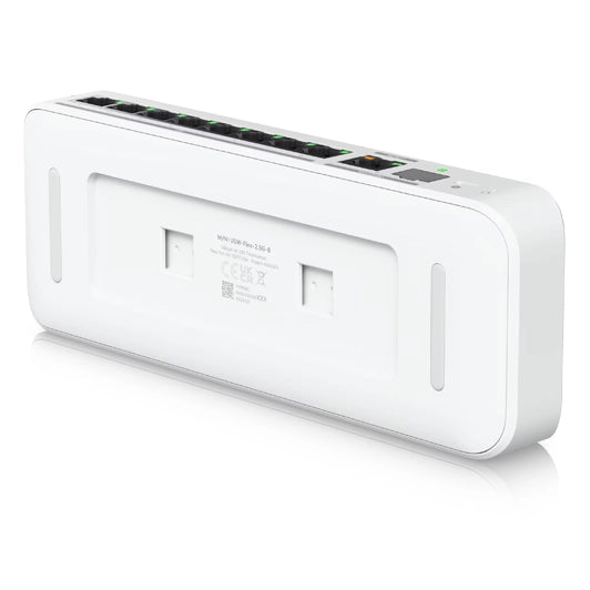Ubiquiti UniFi Switch Flex 2.5G (USW-Flex-2.5G-8) vista inferior - Q-Tech® 2026
