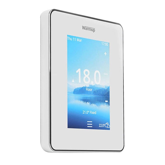 Termostato Inteligente 6iE WiFi Warmup color blanco - Q-Tech 2024 2025