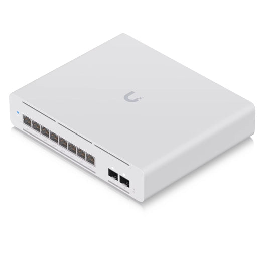 witch UniFi Pro XG 8 PoE: Velocidad 10G y Uplink 25G over view - Q-Tech® 2026