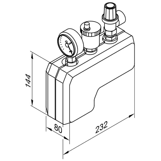 Grupo distribuidor Viessmann 7143779 para Vitocal 262-R290 medidas dimensiones - Q-Tech 2025 2026