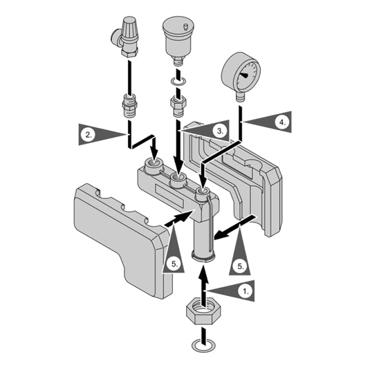Grupo distribuidor Viessmann 7143779 para Vitocal 262-R290 desglose partes - Q-Tech 2025 2026
