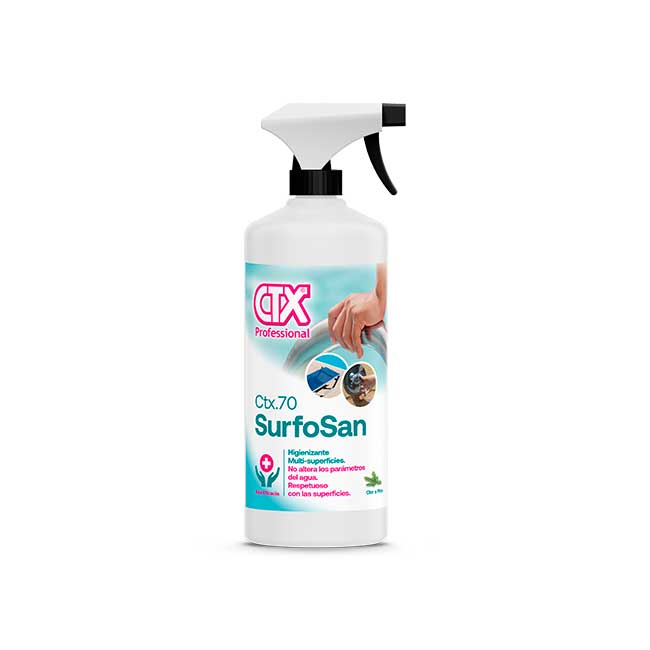 CTX-70 Surfosan - Desinfectante super concentrado de superficies - Q-Tech ® 