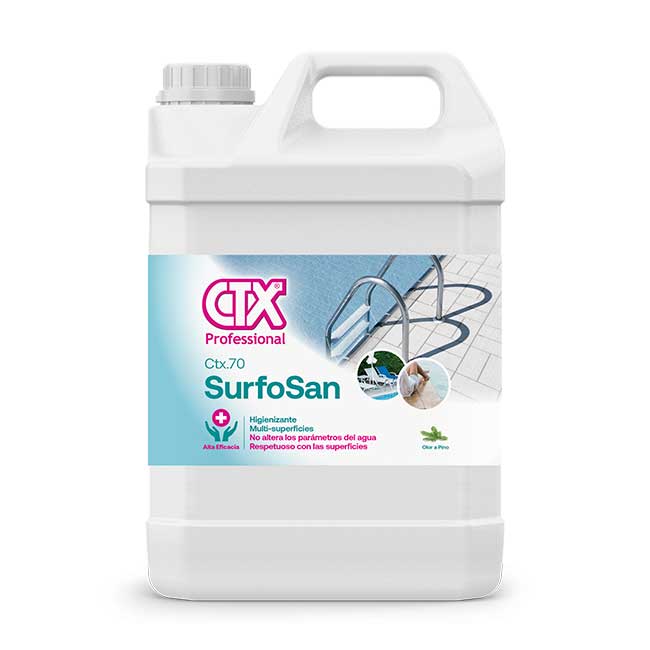 CTX-70 Surfosan - Desinfectante super concentrado de superficies - Q-Tech ® 