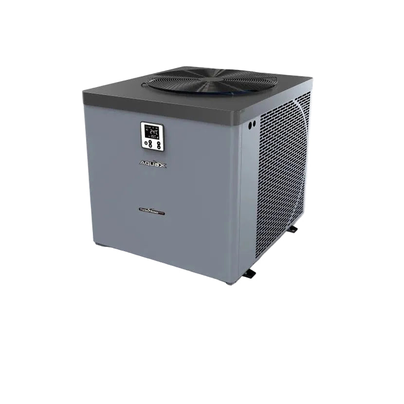 Fairland AquaX Vertical 22 to 40 kW heat pump with top fan