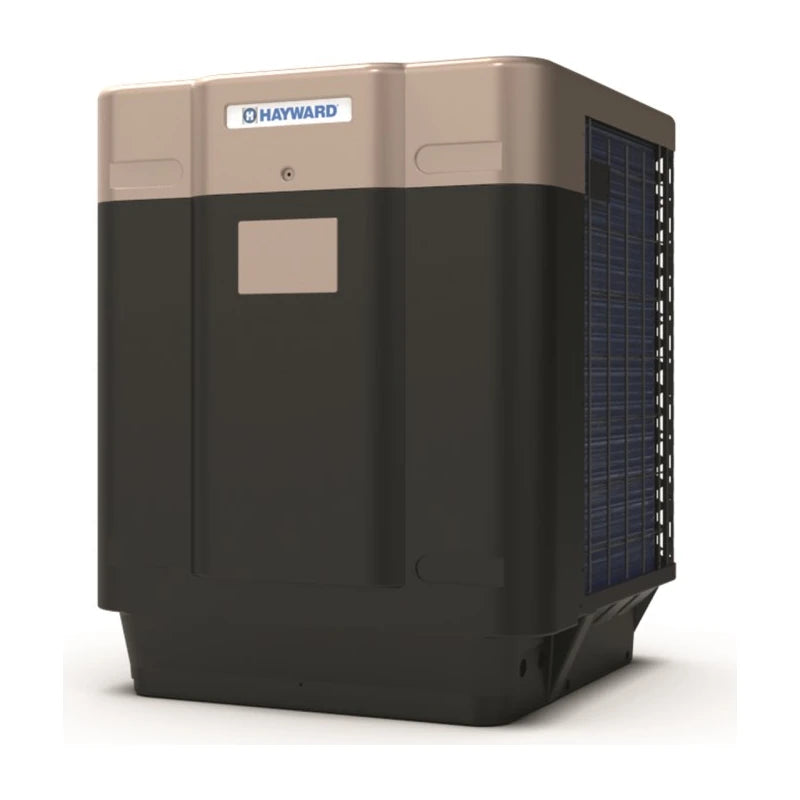 Hayward SumHeat Fi vertical heat pump, black casing with beige top