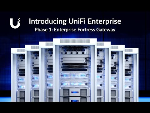 Vídeo oficial de Ubiquiti: presentación de los gateways UniFi Enterprise, incluido el Enterprise Firewall