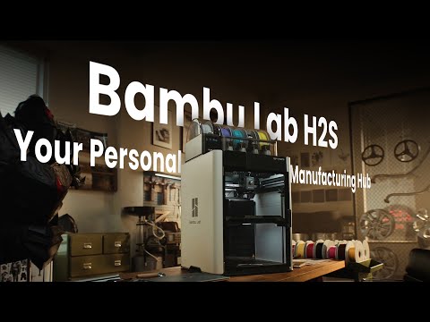 Vídeo oficial de presentación de la Bambu Lab H2S