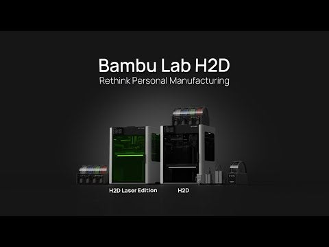 Vídeo oficial de la plataforma Bambu Lab H2D