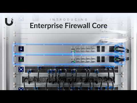 Vídeo oficial de Ubiquiti: presentación del UniFi Enterprise Firewall Core
