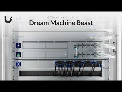 Vídeo oficial de Ubiquiti: presentación del UniFi Dream Machine Beast