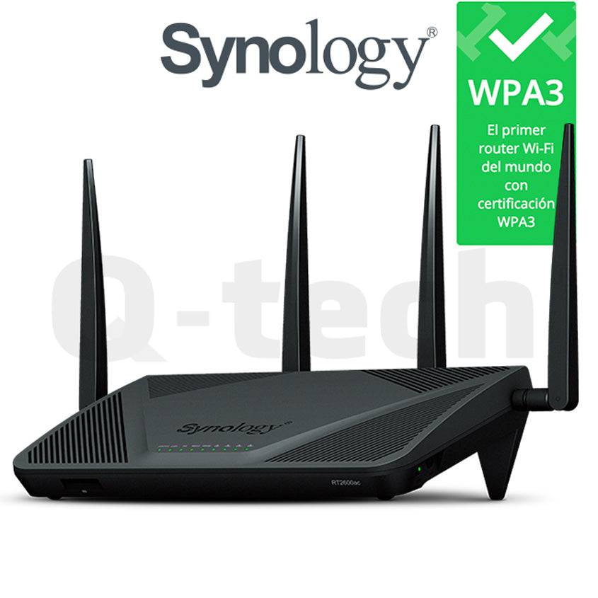 Synology Router RT2600AC WPA3 - Q-Tech ® 