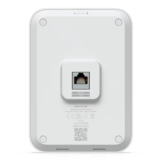 Unifi WiFi U7 In Wall vista trasera - Q-Tech® 2026